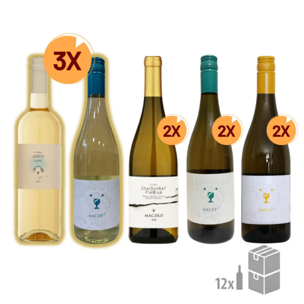 fehérbor válogatás 12 palackos